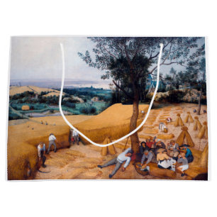 The Harvesters, Pieter Bruegel Large Gift Bag