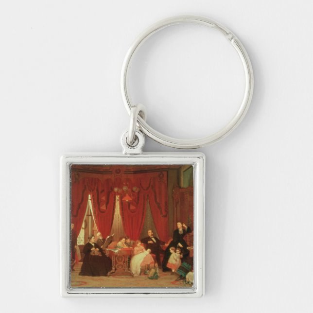 The Hatch Family, 1870-71 Key Ring (Front)
