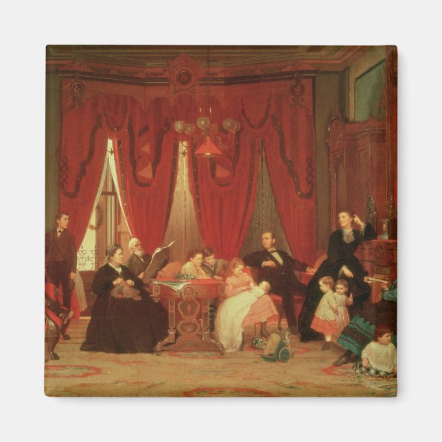 The Hatch Family, 1870-71 Magnet (Front)