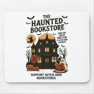 The Haunted Bookstore Mouse Pad