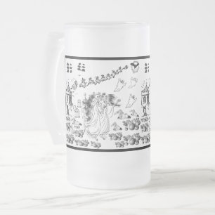 The Haunted Ceremony - Frosted Glass Beer Mug