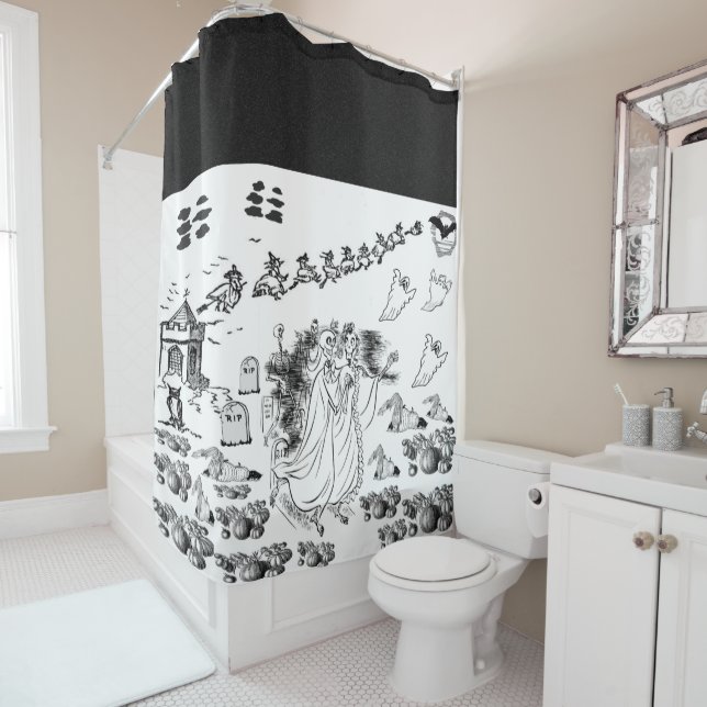 The Haunted Ceremony- Shower Curtain (In Situ)