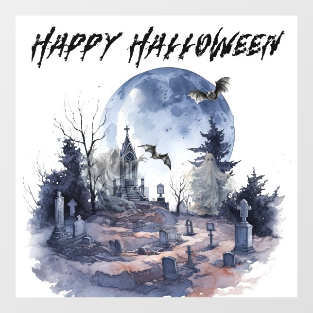 The Haunted Graveyard Halloween (Sheet)