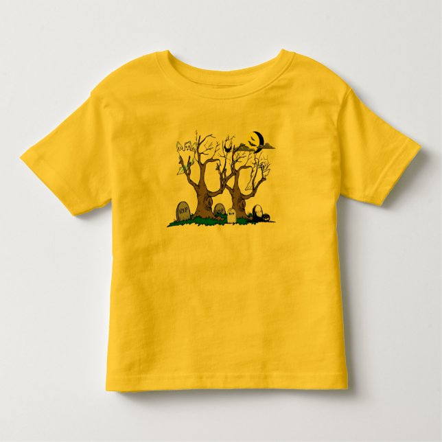 The Haunted Graveyard - Toddler T-Shirt (Front)