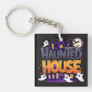 The Haunted House: Feast of the Happy Spirits Key Ring