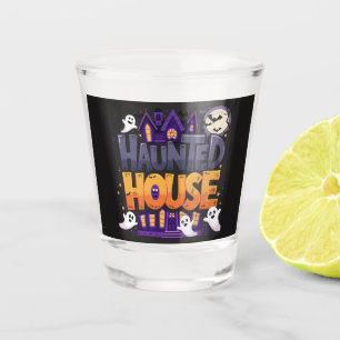 The Haunted House: Feast of the Happy Spirits Shot Glass