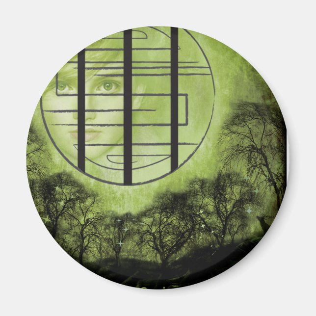 The Haunted Realm Magnet (Front)