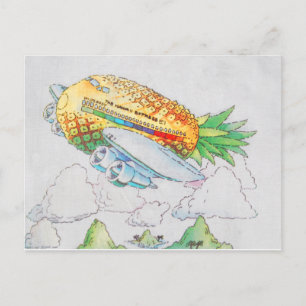 The Hawaii Express Airline Postcard