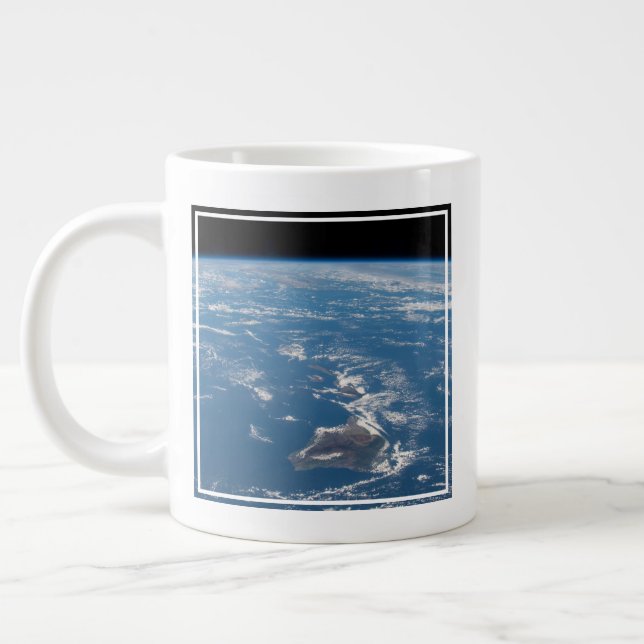 The Hawaiian Island Chain Large Coffee Mug (Left)