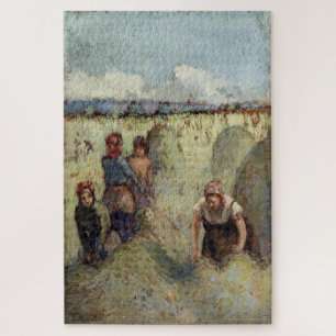 The Haymaking, 1895 - Camille Pissarro Jigsaw Puzzle