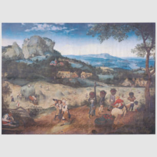 The Haymaking, Pieter Bruegel Tissue Paper