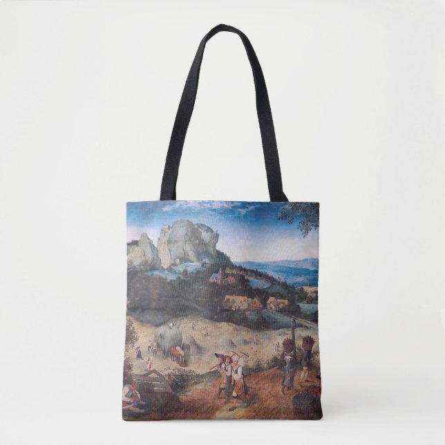 The Haymaking, Pieter Bruegel Tote Bag (Front)