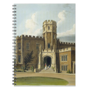 The Head Master's House, Rugby School, from 'Histo Spiral Notebook