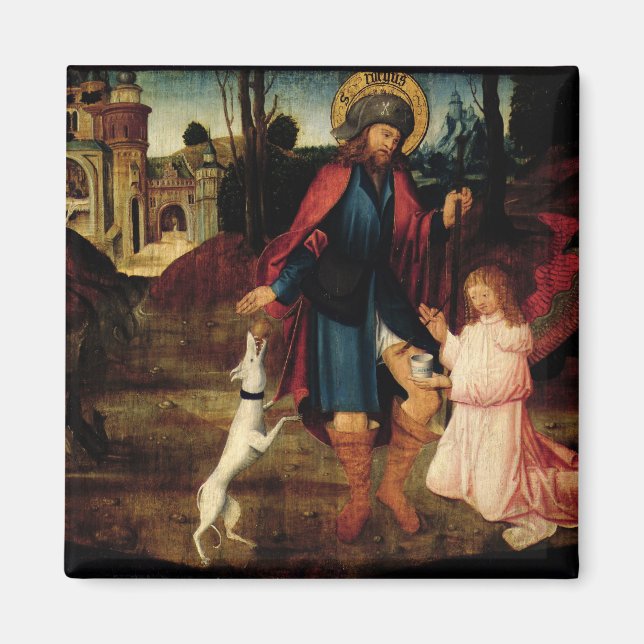 The Healing of Saint Roch Magnet (Front)