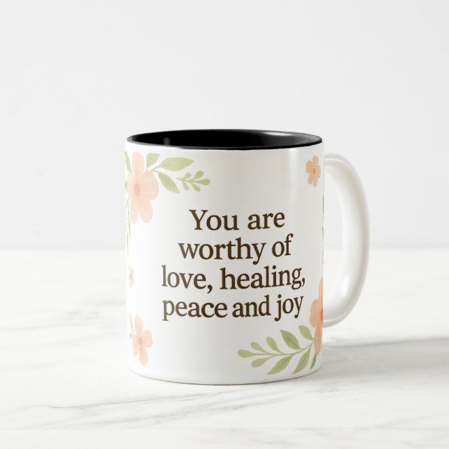 The Healing Thread Mug (Front Right)