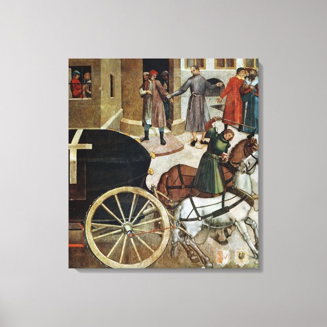 The Hearse Canvas Print (Front)