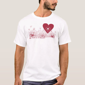 The Heart is a Bloom Wildflower T-Shirt