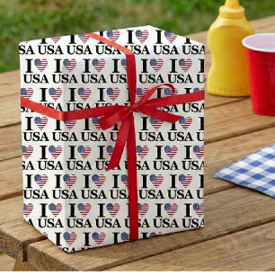 The "Heart of America" Wrapping Paper