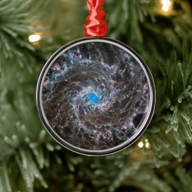 The Heart Of Messier 74 Metal Tree Decoration (Tree)
