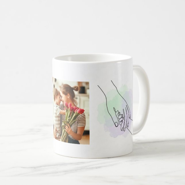 The Heart of Our Home Mama Mug (Front Right)