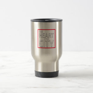 The Heart of the City Travel/Commuter Mug