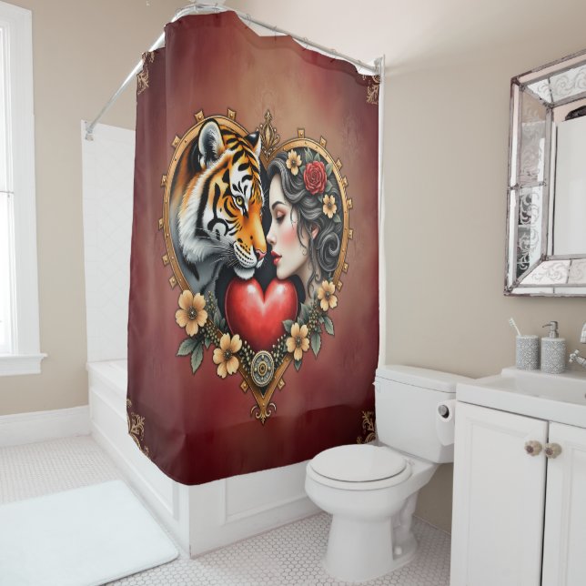 The heart of the hidden wilderness,  shower curtain (In Situ)