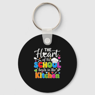 The heart of the school beats in the kitchen back key ring