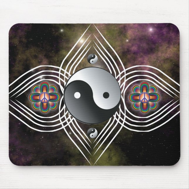 The Heart Of The Universe Mouse Pad (Front)