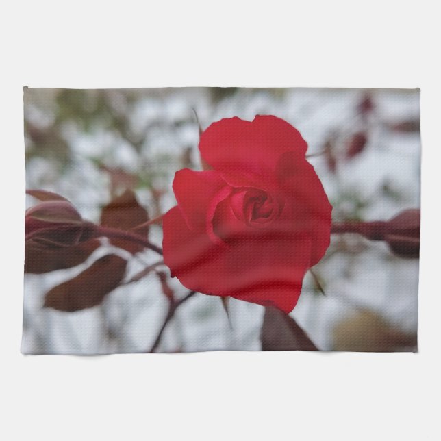 The Heart of Winter  Tea Towel (Horizontal)