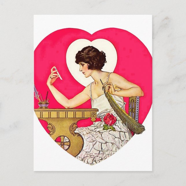 The Heart’s Desire by C Coles Phillips Postcard (Front)