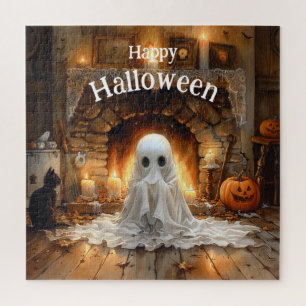 The Hearth of Haunts Halloween Jigsaw Puzzle