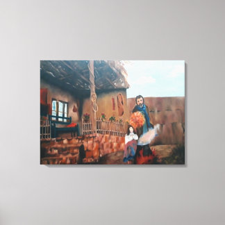 The Hearth of Heritage Canvas Print