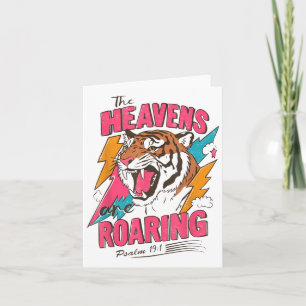 The Heavens Are Roaring Psalm 19_1 Bible Verse Wom Card