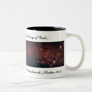The Heavens Declare the Glory of God... Two-Tone Coffee Mug