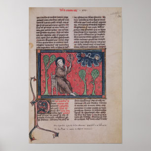 The Heavens, from 'De Natura rerum' Poster