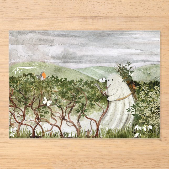The Hedge-layer Spirit Acrylic Invitations (Front)
