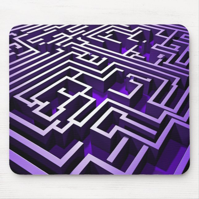 the hedge maze mouse pad (Front)