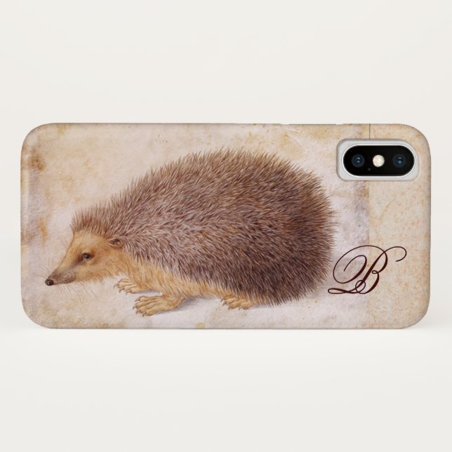 THE HEDGEHOG MONOGRAM Case-Mate iPhone CASE (Back (Horizontal))