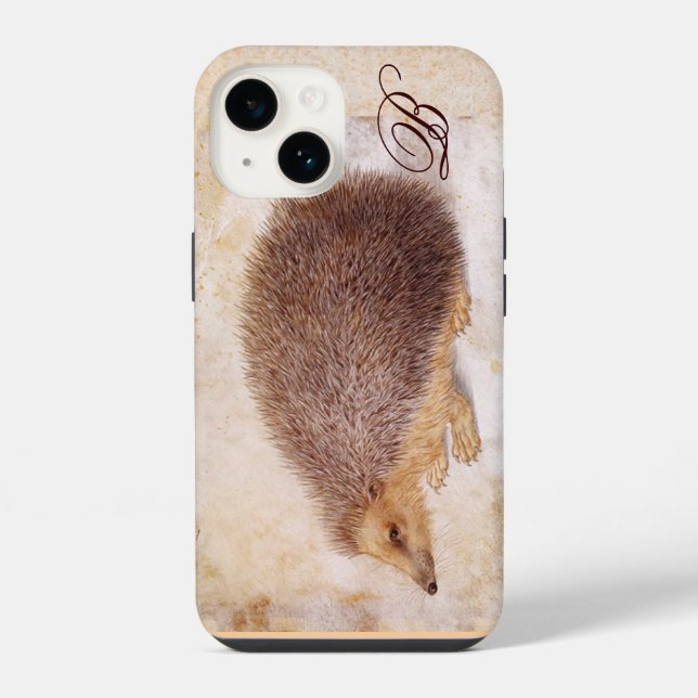 THE HEDGEHOG MONOGRAM iPhone CASE (Back)