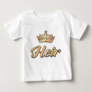 The HEIR to go with the SPARE Baby T-Shirt
