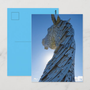 The Helix, The Kelpies, Falkirk - Visit Scotland Postcard