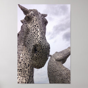 The Helix, The Kelpies, Falkirk - Visit Scotland Poster