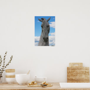 The Helix, The Kelpies, Falkirk - Visit Scotland Poster