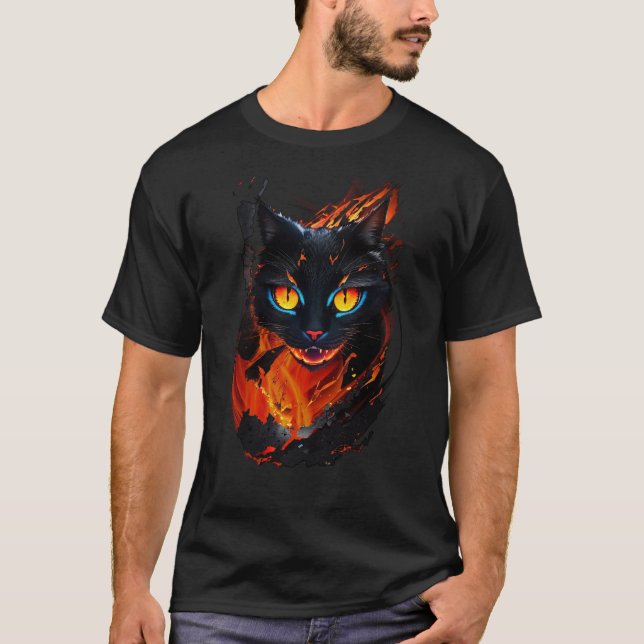The Hell Cat T-Shirt (Front)
