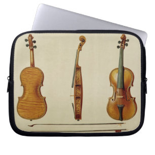 The Hellier violin made by Antonio Stradivarius (c Laptop Sleeve