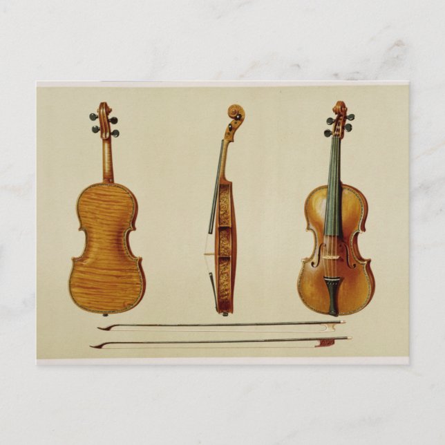 The Hellier violin made by Antonio Stradivarius (c Postcard (Front)