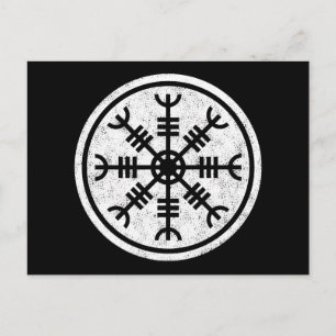 The Helm Of Awe Vikings Postcard