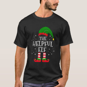 The Helpful Elf Matching Family Christmas Party Pa T-Shirt