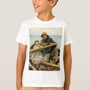 The Helping Hand, 1881 by Emile Renouf T-Shirt