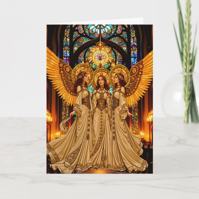 The Herald Angels Card (Front)
